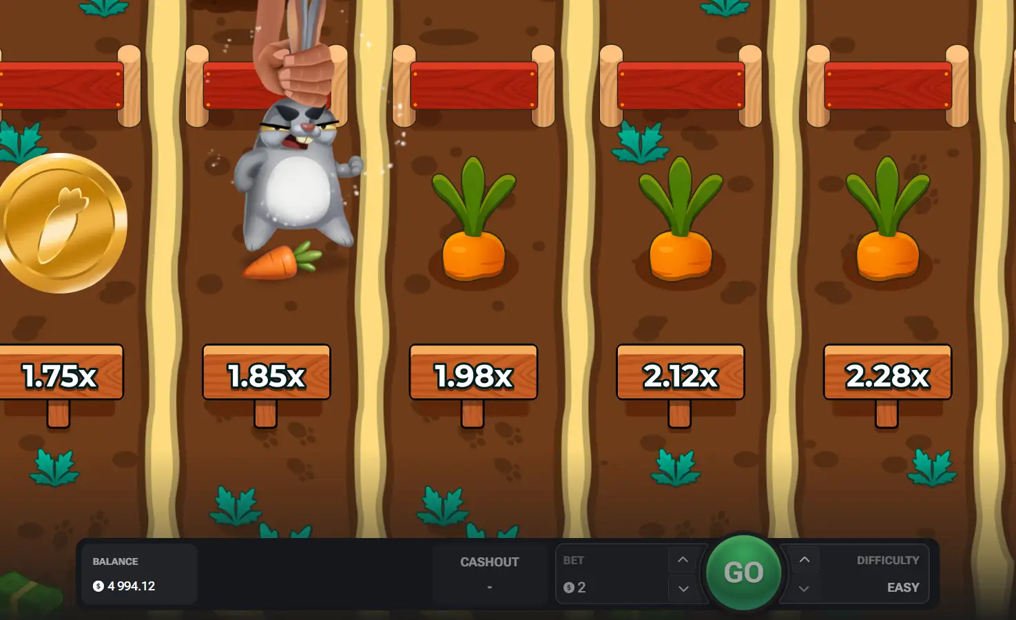 Rabbit road slot